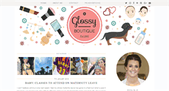 Desktop Screenshot of glossy-boutique.com